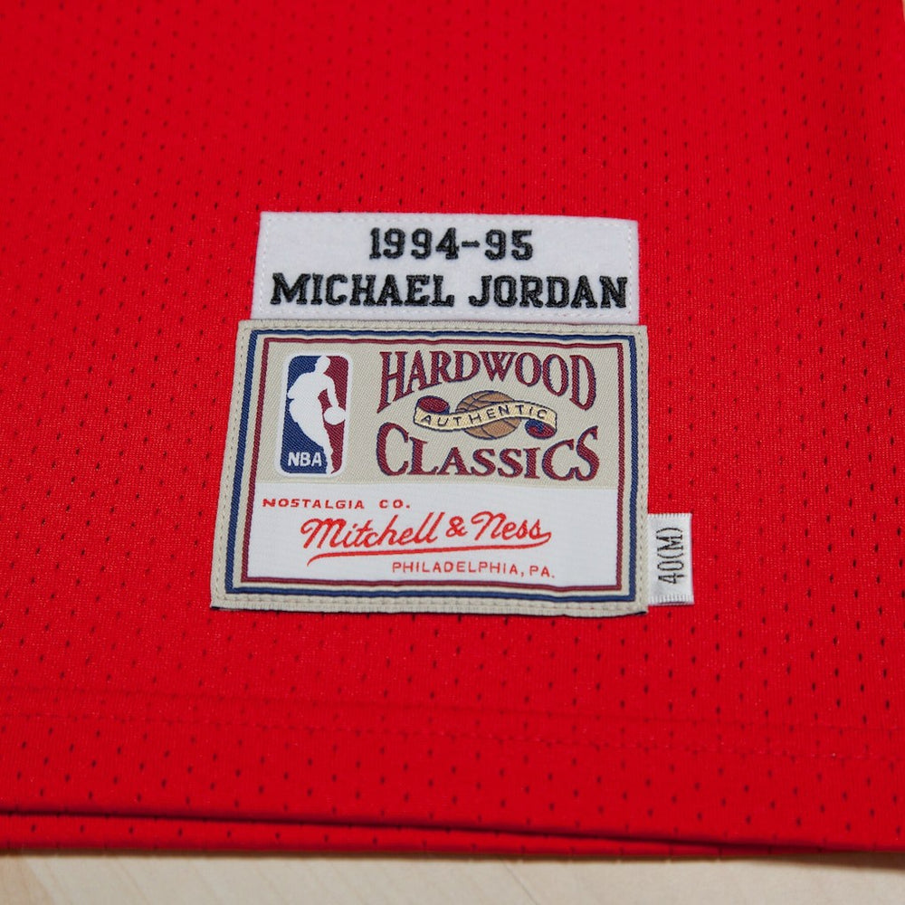 Chicago Bulls Michael Jordan 1994-95 Road 45 Authentic Jersey sale - Red sale - Mens | Mitchell & Ness cheap
