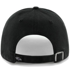 '47 Brand Baltimore Ravens Clean Up Adjustable Hat - Black on sale
