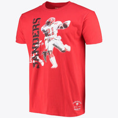 Atlanta Falcons Stencil Font Player Tee Deion Sanders - Mens sale
