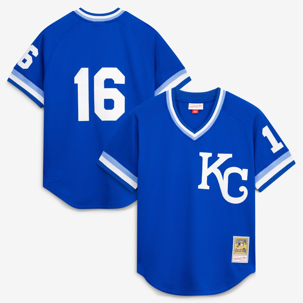Bo Jackson Kansas City Royals Authentic Batting Practice Jersey - Royal | Mitchell & Ness