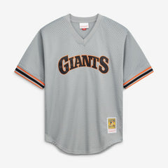 Will Clark San Francisco Giants Authentic Batting Practice Jersey - Gray | Mitchell & Ness