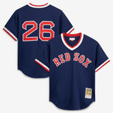 Wade Boggs Boston Red Sox Authentic Batting Practice Jersey - Navy | Mitchell & Ness
