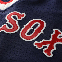 Wade Boggs Boston Red Sox Authentic Batting Practice Jersey - Navy | Mitchell & Ness