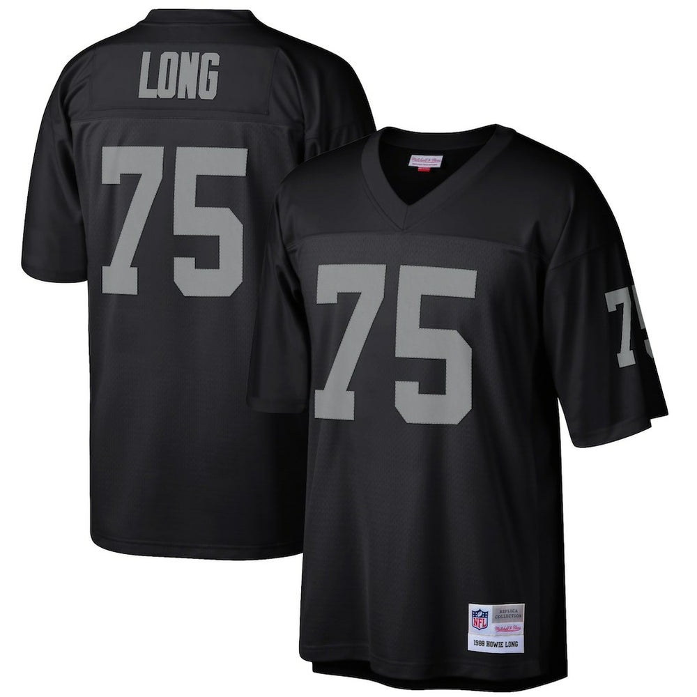 Howie Long Las Vegas Raiders Retired Player Legacy Replica Jersey - Black online