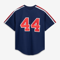 Reggie Jackson California Angels Authentic Batting Practice Jersey - Navy | Mitchell & Ness