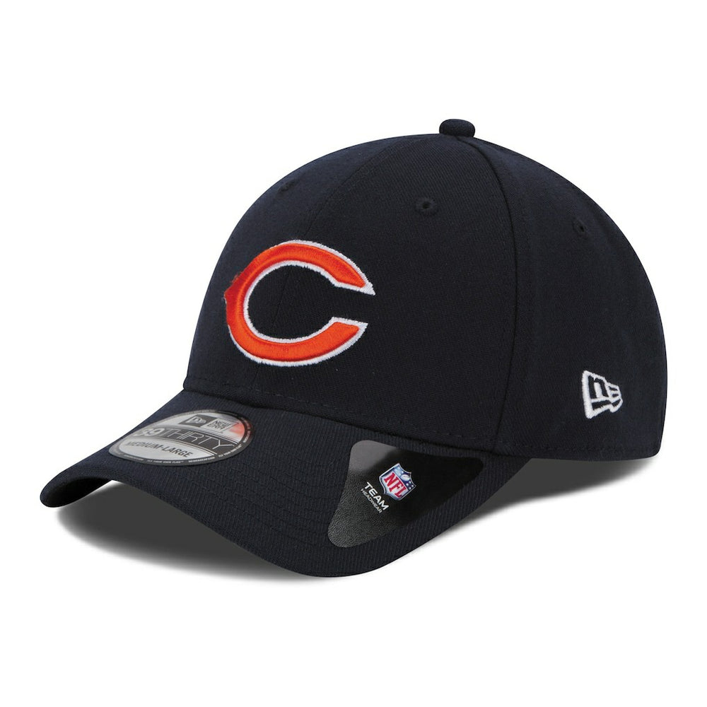 Chicago Bears New Era 39THIRTY Team Classic Flex Hat - Navy Blue on sale