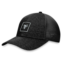 Pittsburgh Penguins Fanatics Women's Authentic Pro Road Trucker Adjustable Hat – Black
