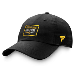 Pittsburgh Penguins Fanatics Authentic Pro Prime Adjustable Hat – Black