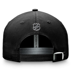 Pittsburgh Penguins Fanatics Authentic Pro Prime Adjustable Hat – Black