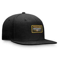 Pittsburgh Penguins Fanatics Authentic Pro Prime Snapback Hat – Black