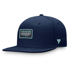 Seattle Kraken Fanatics Authentic Pro Prime Snapback Hat – Deep Sea Blue