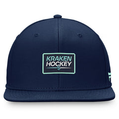 Seattle Kraken Fanatics Authentic Pro Prime Snapback Hat – Deep Sea Blue