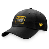 Boston Bruins Fanatics Women's Authentic Pro Rink Adjustable Hat Black