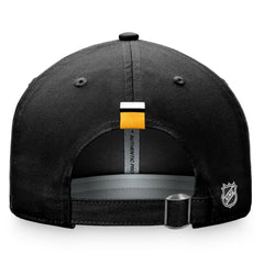 Pittsburgh Penguins Fanatics Women's Authentic Pro Rink Adjustable Hat Black
