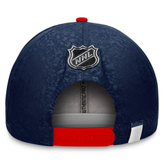 Washington Capitals Fanatics Authentic Pro Rink Two-Tone Snapback Hat – Navy/ Red