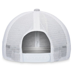 San Francisco Giants Logo Trucker Adjustable Hat - Heather Gray/White
