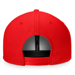 Washington Nationals Circle Script Snapback Hat - Red