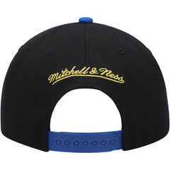 Golden State Warriors Side Core 2.0 Snapback Hat sale - Black/Royal | Mitchell & Ness on sale