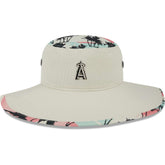 Los Angeles Angels Retro Beachin' Bucket Hat - Natural | New Era