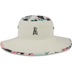 Los Angeles Angels Retro Beachin' Bucket Hat - Natural | New Era