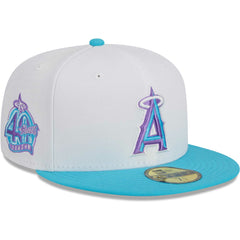 Los Angeles Angels Vice 59FIFTY Fitted Hat - White | New Era