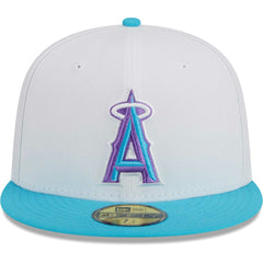 Los Angeles Angels Vice 59FIFTY Fitted Hat - White | New Era