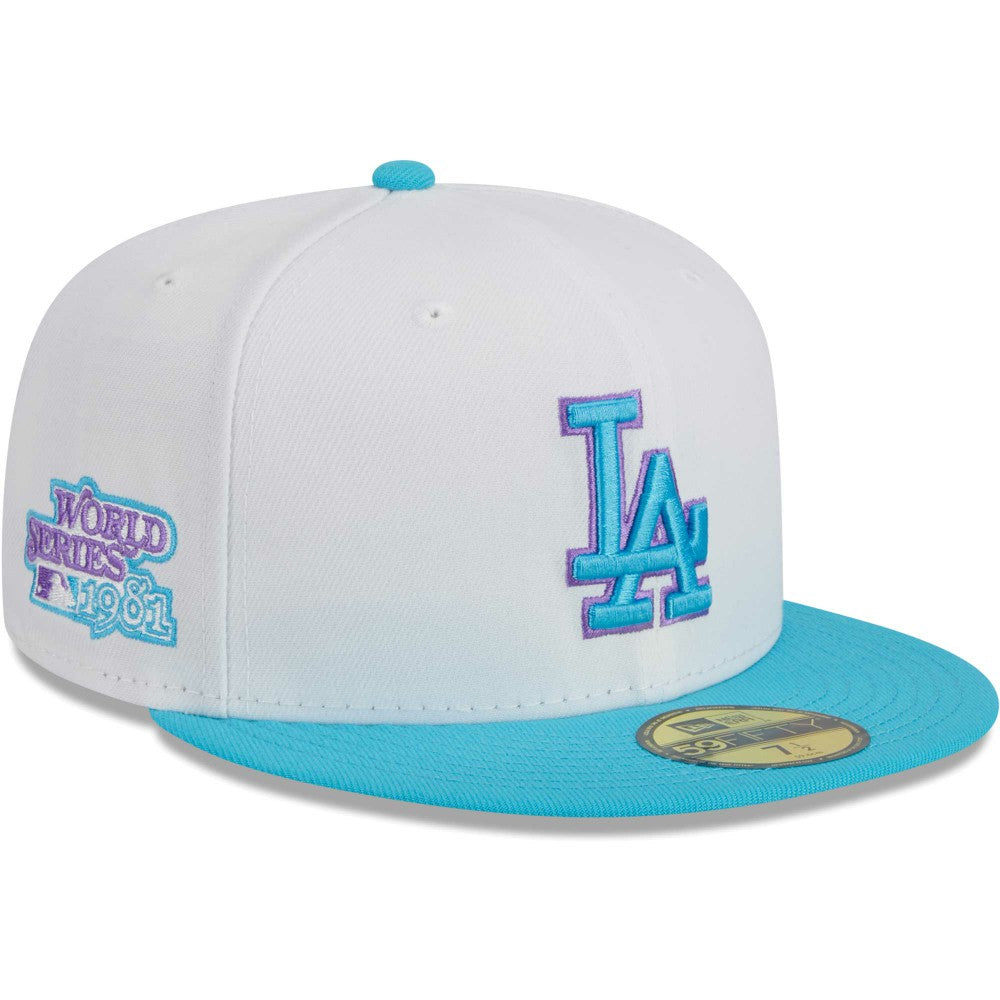 Los Angeles Dodgers Vice 59FIFTY Fitted Hat - White | New Era