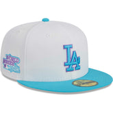 Los Angeles Dodgers Vice 59FIFTY Fitted Hat - White | New Era