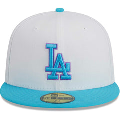 Los Angeles Dodgers Vice 59FIFTY Fitted Hat - White | New Era