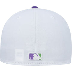 Boston Red Sox Side Patch 59FIFTY Fitted Hat - White | New Era
