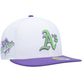 Athletics 1989 World Series Side Patch 59FIFTY Fitted Hat - White | New Era