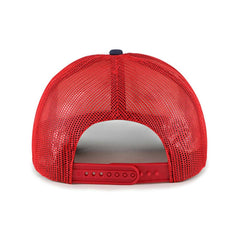 Washington Nationals Foam Front Script Trucker Snapback Hat - White | 47 brand