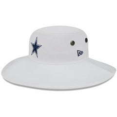 Dallas Cowboys New Era 2023 NFL Training Camp Panama Bucket Hat - White cheap