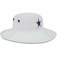 Dallas Cowboys New Era 2023 NFL Training Camp Panama Bucket Hat - White cheap