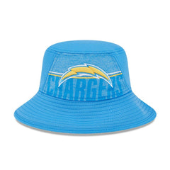 Los Angeles Chargers New Era 2023 NFL Training Camp Stretch Bucket Hat - Blue cheap