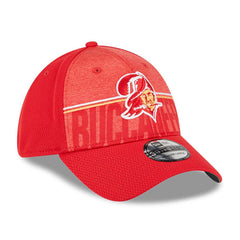 Tampa Bay Buccaneers New Era 2023 NFL Training Camp Throwback 39THIRTY Flex Hat - Red discount