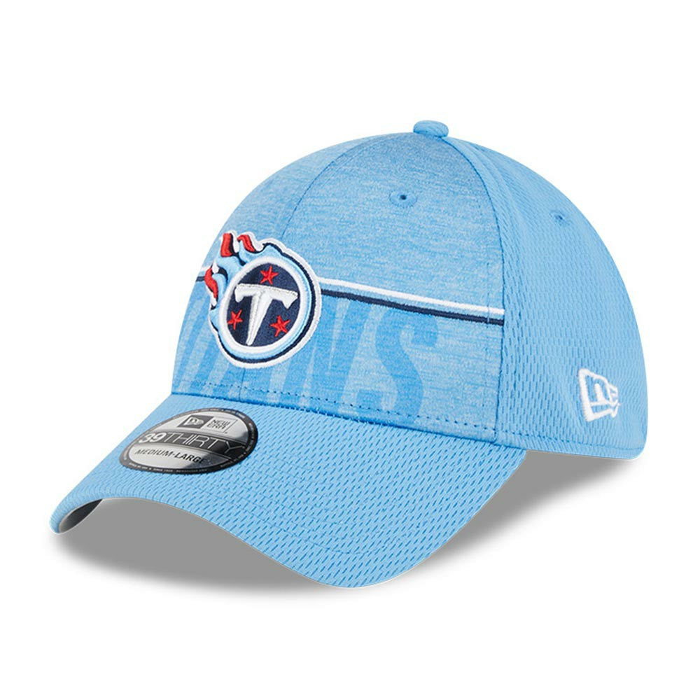 Tennessee Titans New Era 2023 NFL Training Camp 39THIRTY Flex Hat - Light Blue online