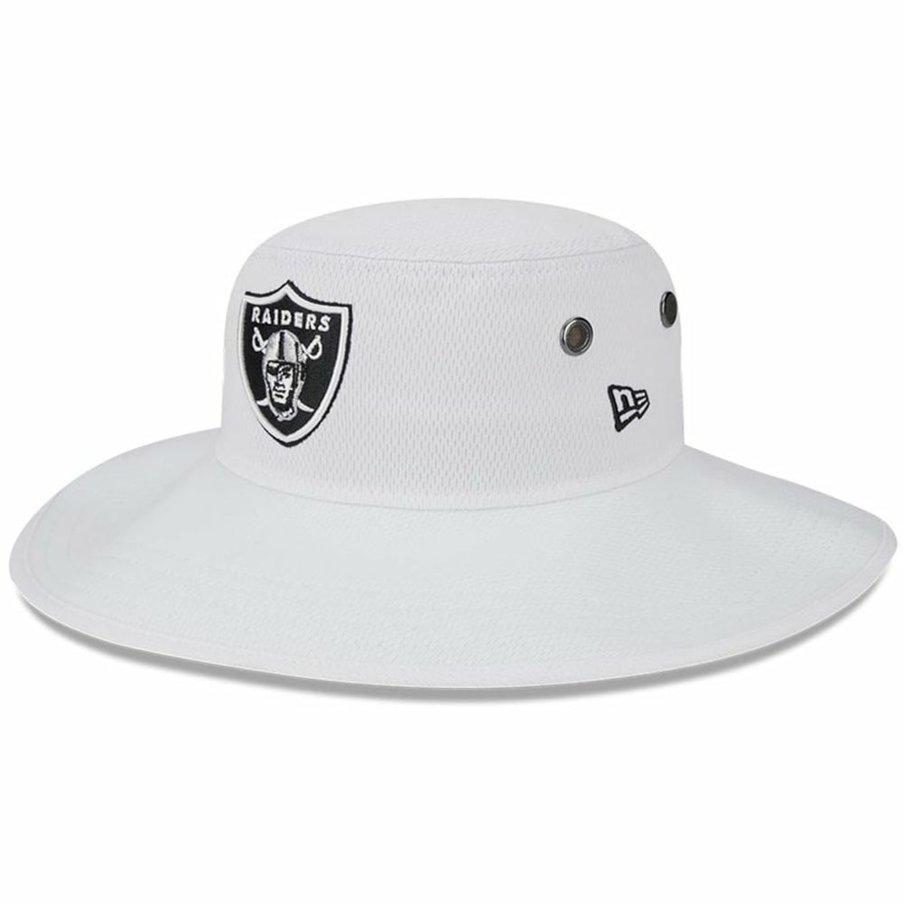 Las Vegas Raiders New Era 2023 NFL Training Camp Panama Bucket Hat - White for sale