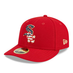 Chicago White Sox 2023 Fourth of July Low Profile 59FIFTY Fitted Hat - Red | New Era
