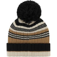 Las Vegas Raiders '47 Women's Barista Cuffed Knit Hat with Pom - Natural online