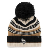 Minnesota Vikings '47 Women's Barista Cuffed Knit Hat with Pom - Natural online