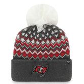Tampa Bay Buccaneers '47 Women's Elsa Cuffed Knit Hat with Pom - Pewter outlet