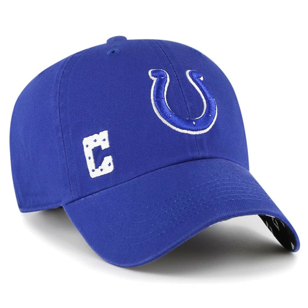 Indianapolis Colts '47 Women's Confetti Icon Clean Up Adjustable Hat - Royal outlet