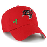 Tampa Bay Buccaneers '47 Women's Confetti Icon Clean Up Adjustable Hat - Red for sale