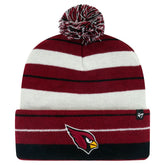 Arizona Cardinals '47 Powerline Cuffed Knit Hat with Pom - Cardinal cheap