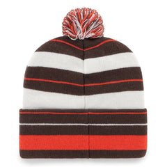 Cleveland Browns '47 Powerline Cuffed Knit Hat with Pom - Brown discount
