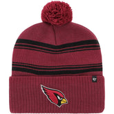 Arizona Cardinals '47 Fadeout Cuffed Knit Hat with Pom - Cardinal sale