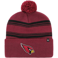 Arizona Cardinals '47 Fadeout Cuffed Knit Hat with Pom - Cardinal sale