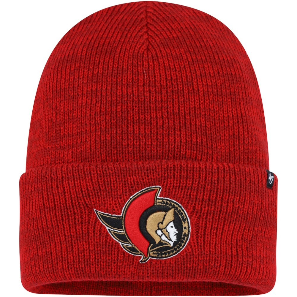 Ottawa Senators '47 Brain Freeze Cuffed Knit Hat Red