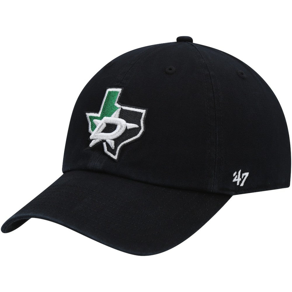 Dallas Stars '47 Clean Up Adjustable Hat Black